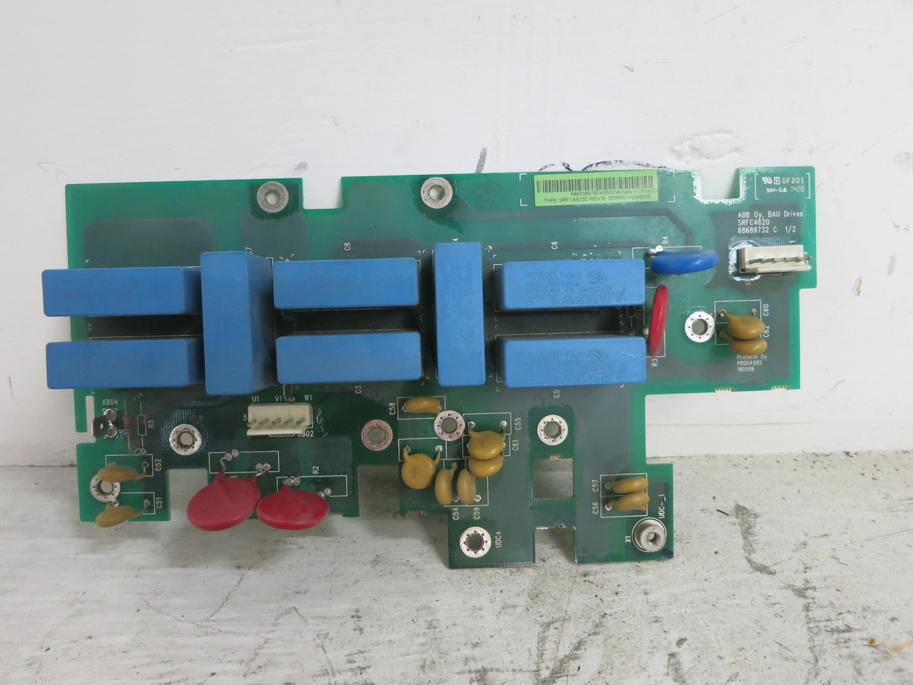 ABB SRFC4620C Rev B VS Drive Control Board SRFC4620 68693951B14350036 PCB (DW7477-1)