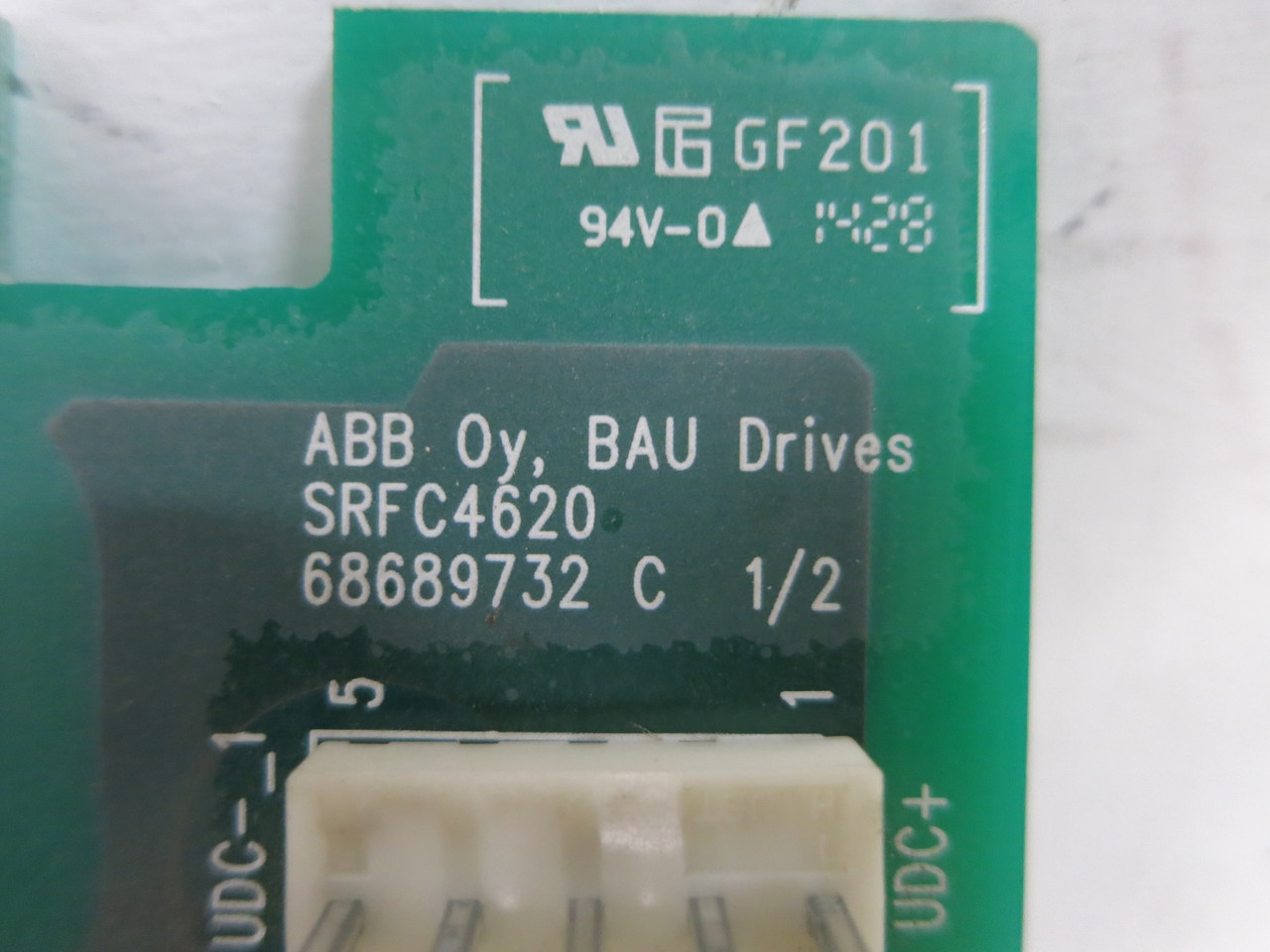 ABB SRFC4620C Rev B VS Drive Control Board SRFC4620 68693951B14350036 PCB (DW7477-1)