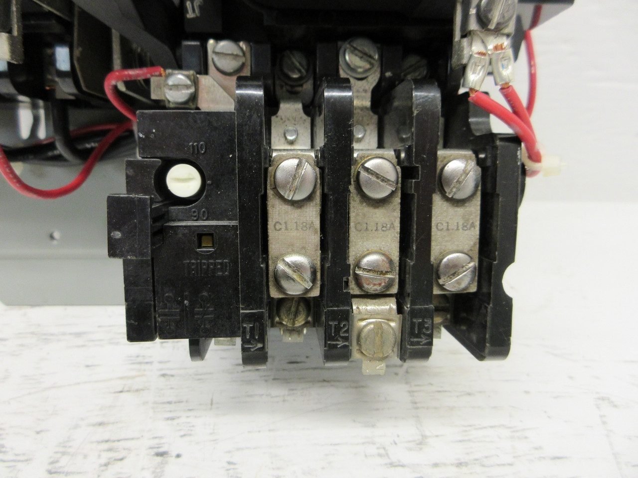 GE CR309C0 NEMA Size 1 Reversing Starter 27A 600V 120V Coil 27 Amp Sz1 CR309O AC (AH0668-1)