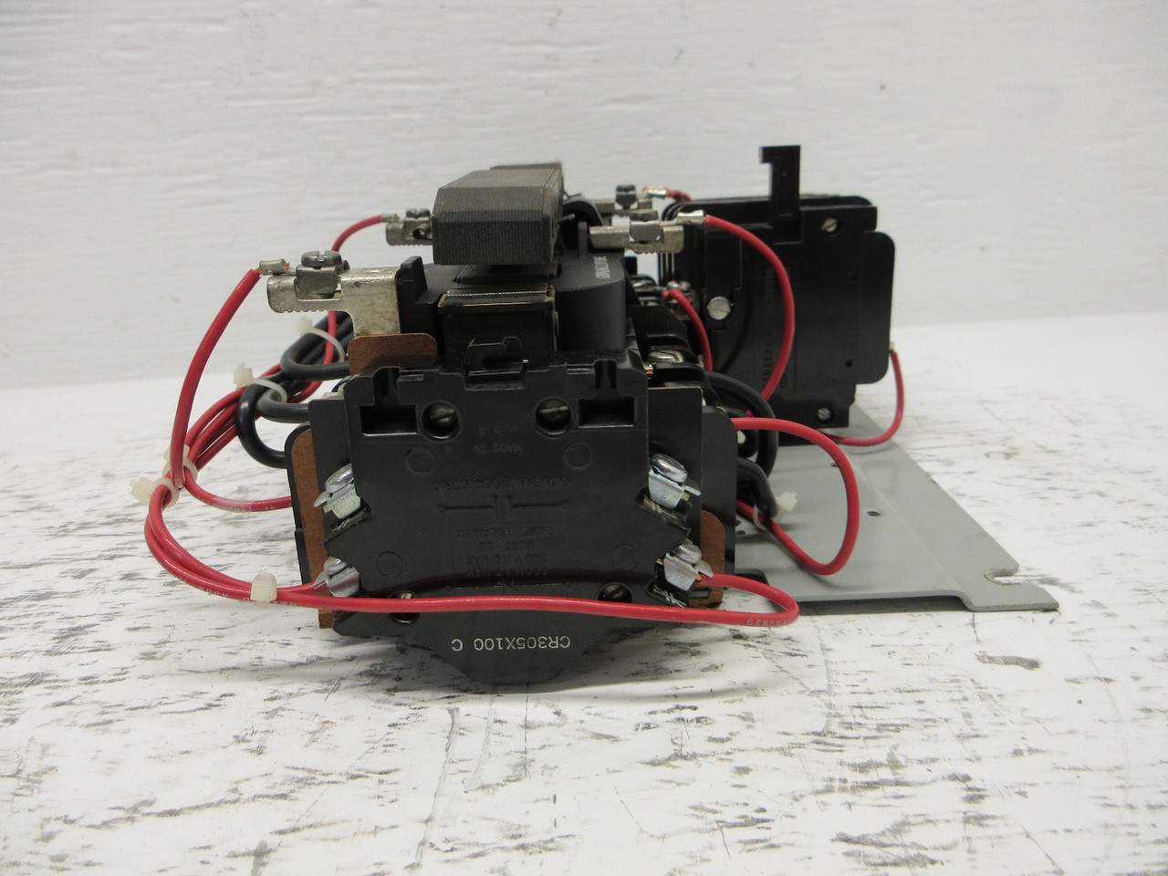 GE CR309C0 NEMA Size 1 Reversing Starter 27A 600V 120V Coil 27 Amp Sz1 CR309O AC (AH0668-1)