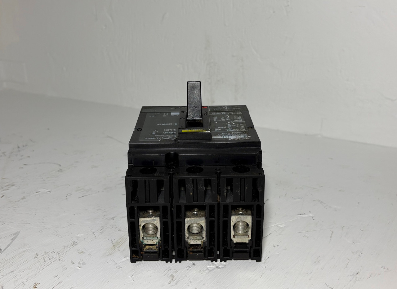 Square D HLL36100LV 100A PowerPact Circuit Breaker HL 150 3P 100 Amp HL150 3P (EM5605-1)