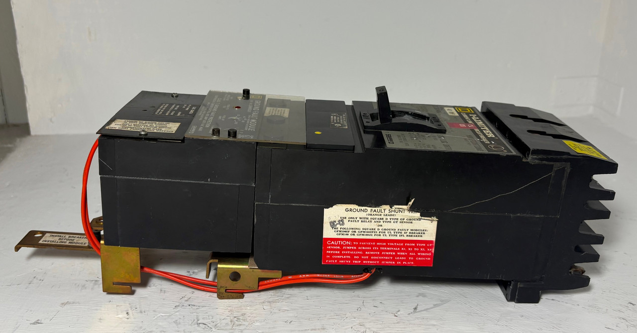 Square D I-Line IF36040G 40A Circuit Breaker IF6 3P 40 Amp Ground Fault GFM100IF (EM5611-2)