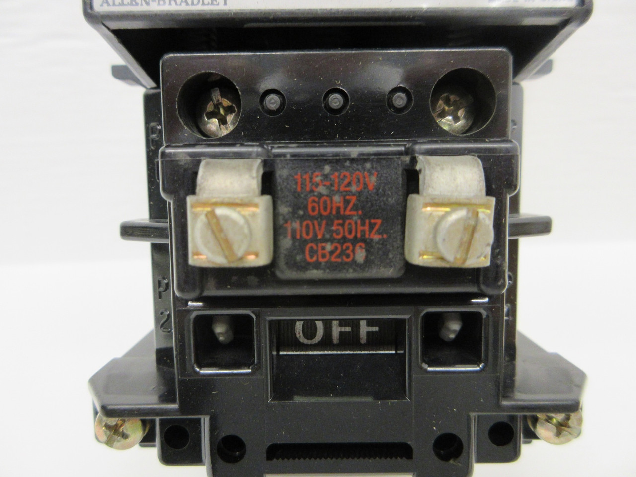 NEW Allen Bradley 500-BOD93 NEMA Size 1 Contactor 120V Coil CB236 500-B0D93 NIB (AH0686-1)