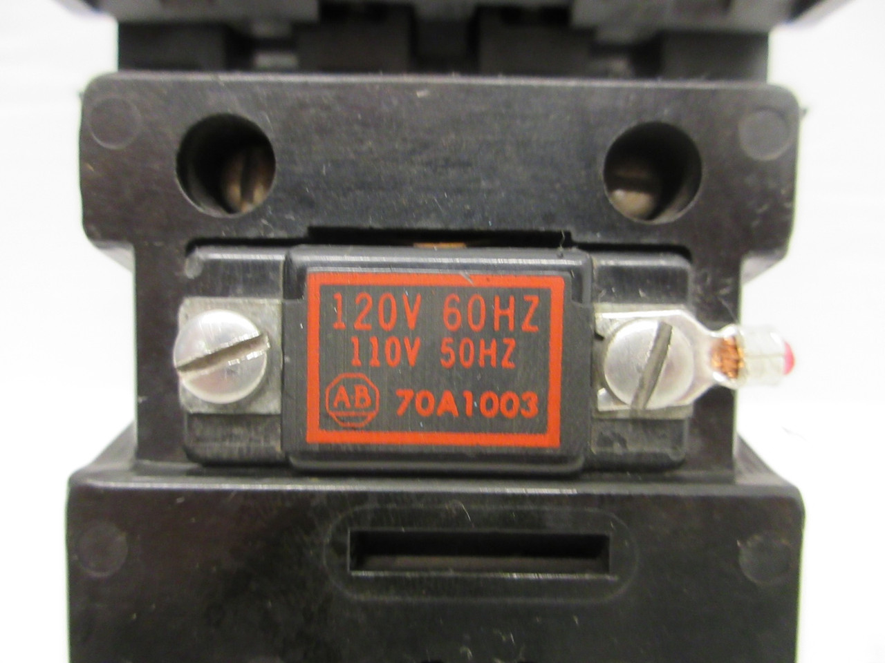 Allen Bradley 40100-418-02 NEMA Size 0 Contactor 18 Amp 600VAC 5HP 120V Coil 18A (AH0693-2)