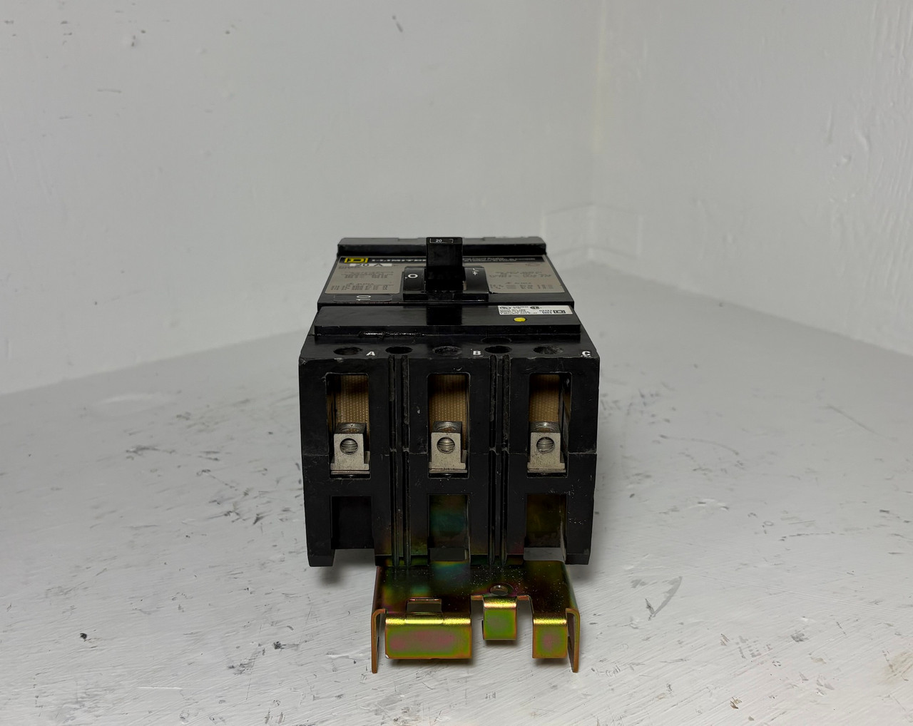 Square D I-Line FI36020 20A I-Limiter Circuit Breaker 480/600V 3 Pole 20 Amp (EM5619-1)