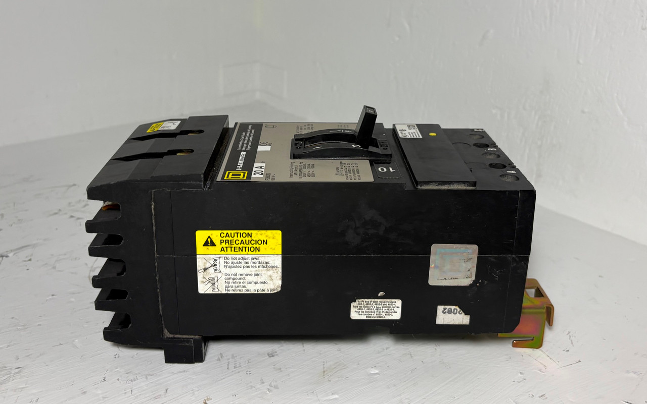 Square D I-Line FI36020 20A I-Limiter Circuit Breaker 480/600V 3 Pole 20 Amp (EM5619-1)