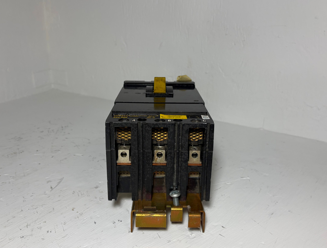 Square D I-Line IF34020 20A Circuit Breaker Type IF 3 Pole 200k @ 480 VAC 20 Amp (EM5621-2)