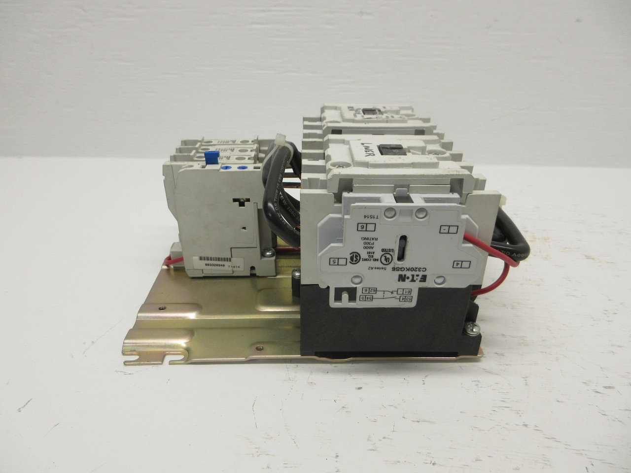 Eaton Cutler Hammer AN56GN0 Size 2 Reversing Starter 120V Coil w/ C306GN3 Relay (AH0704-1)