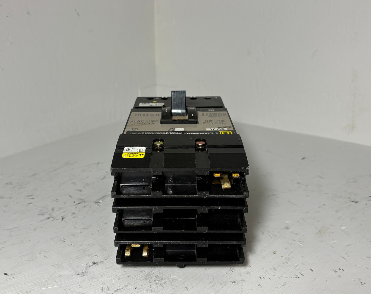 Square D I-Line FI26060AC 60A I-Limiter 2 Pole Circuit Breaker 600V 60 Amp 2P (EM5624-1)
