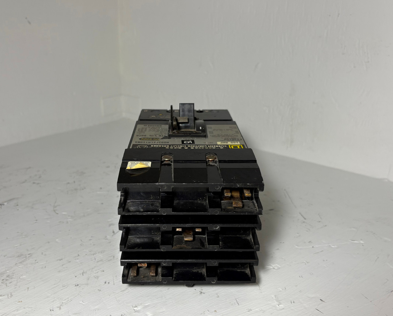 Square D I-Line FI36100 100A I-Limiter Circuit Breaker 480/600V 3 Pole 100 Amp (EM5625-3)