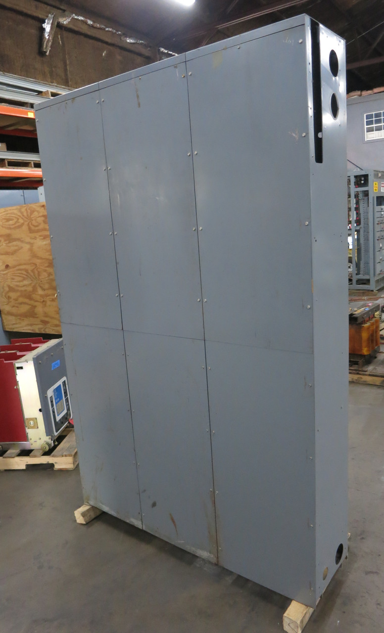 F10 Unitrol 600/400A 480V 3x Section MCC Motor Control Center w/ Size 5 Bucket (DW7481-1)