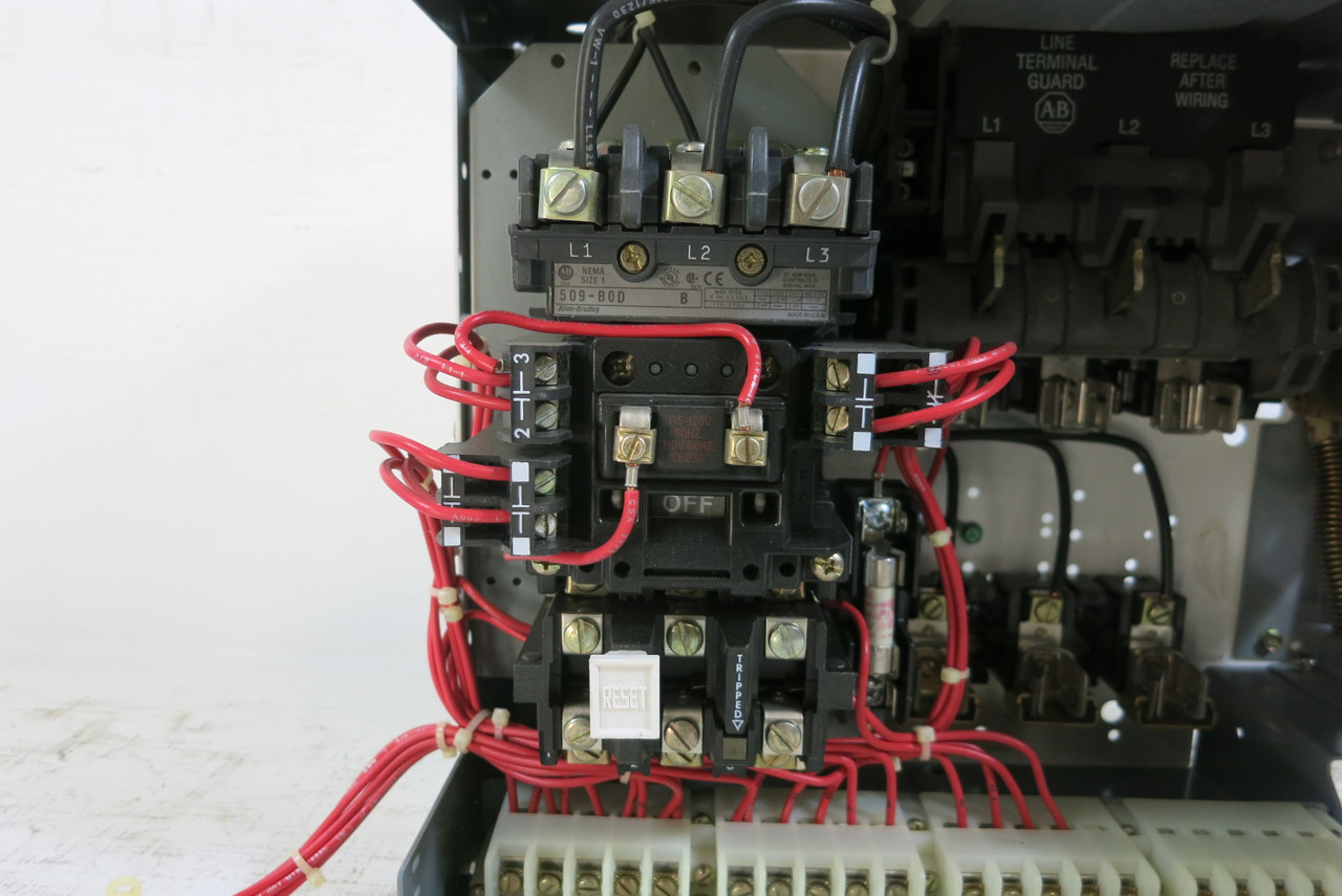 NEW Allen Bradley 2100 Centerline Size 1 Starter 30A Fusible 12" MCC Bucket NIB (BJ1040-2)