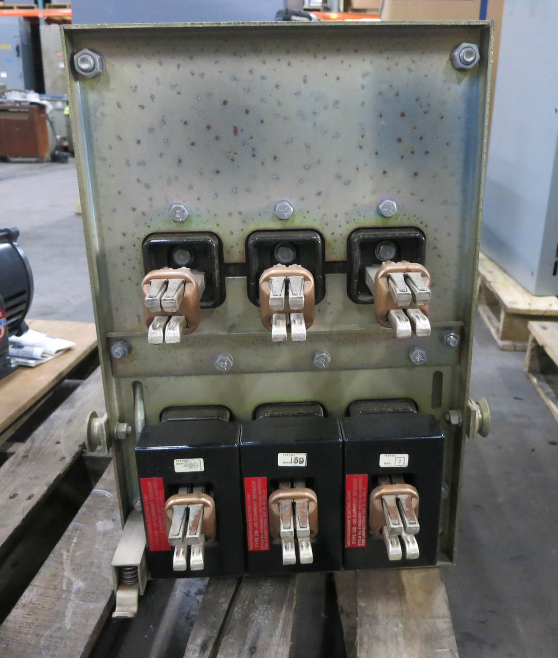 Westinghouse DB25 600/400A Air Circuit Breaker SRH61LI RMS Trip Unit 400 Amp LI (DW7490-1)