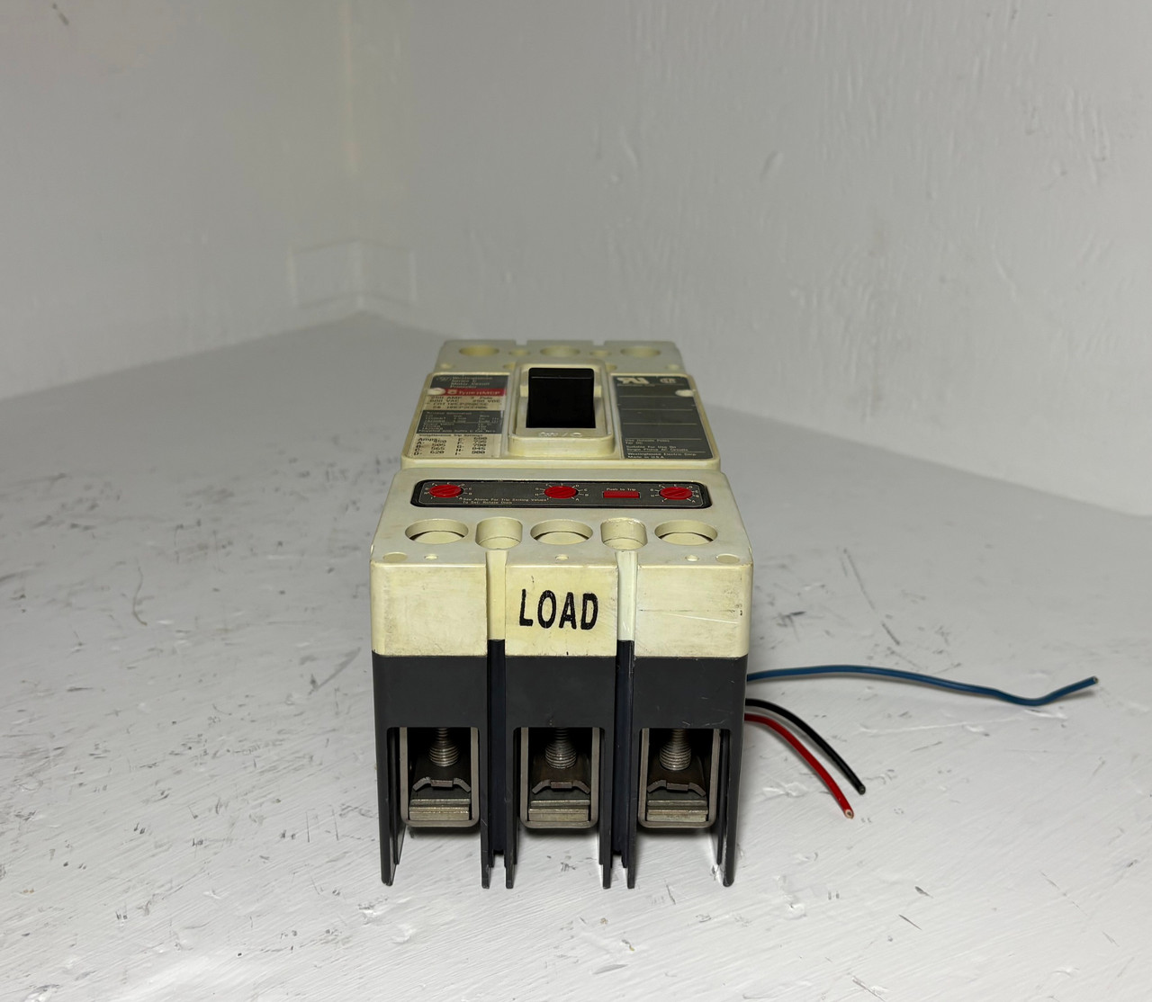 Westinghouse HMCP250C5C 250A Circuit Breaker Matte w/ Aux 3P 600V HMCP 250 Amp (EM5630-1)