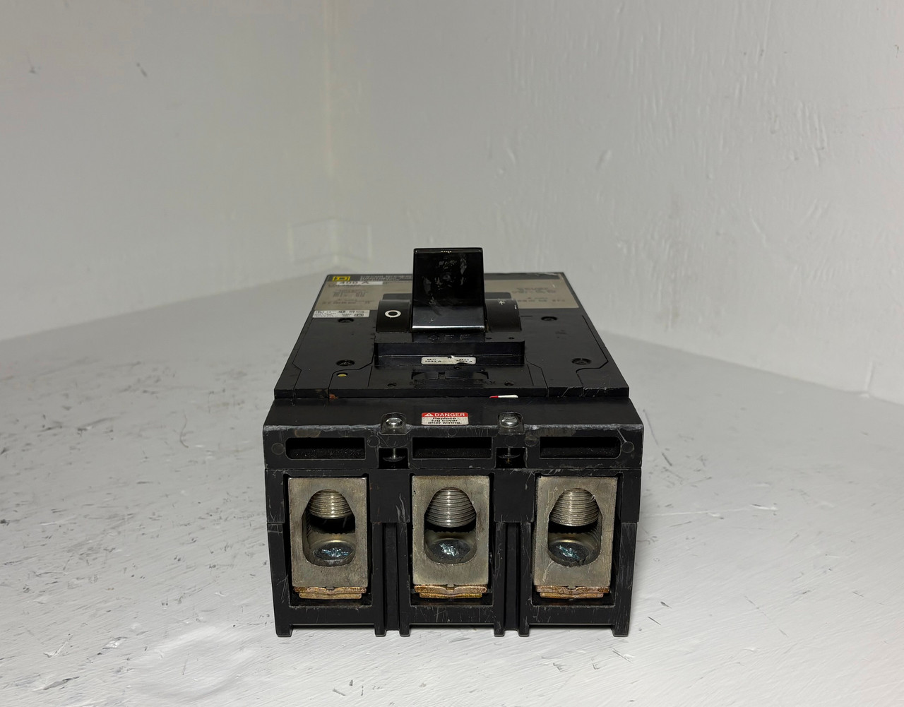 Square D LHL36400 400A Circuit Breaker Type LAL 480/600V 3 Pole 400 Amp HACR (EM5633-1)
