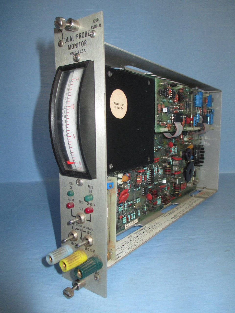 Image of Bently Nevada 7200 Dual Probe Monitor 7200-RVDP 72564-52-04-03-05-01-01-15 200mV