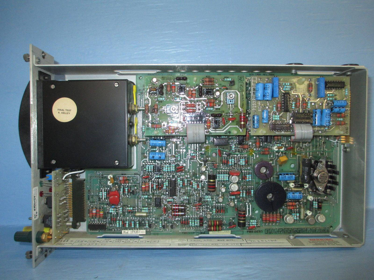 Bently Nevada 7200 Dual Probe Monitor 7200-RVDP 72564-52-04-03-05-01-01-15 200mV (EBI0521-21)