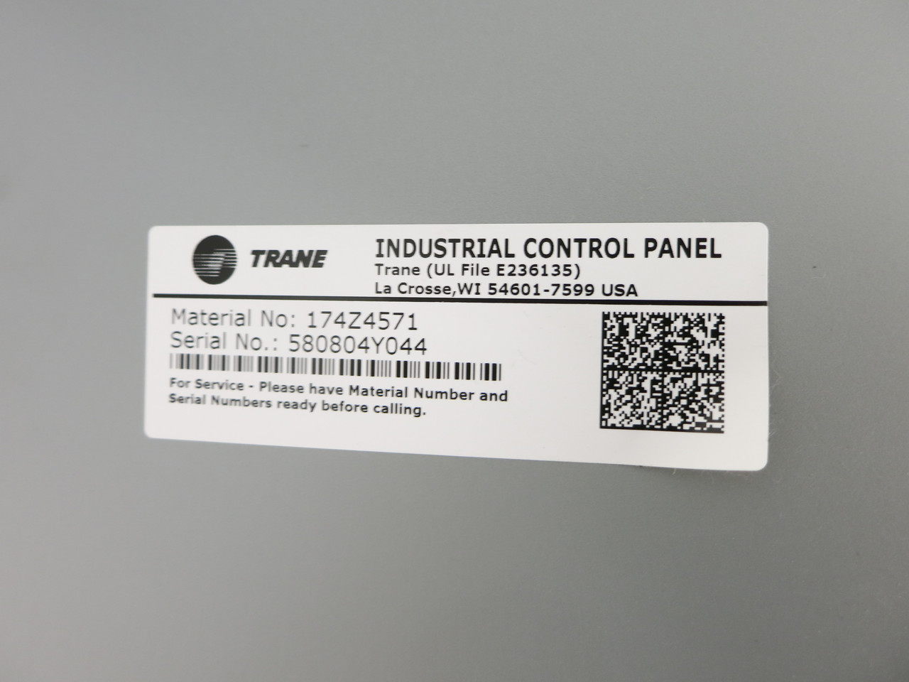 Trane TR200 131L1001 AC VS Drive 3 HP 480V 3PH VFD 480 VAC HVAC 4.8A 174Z4571 (DW7502-1)