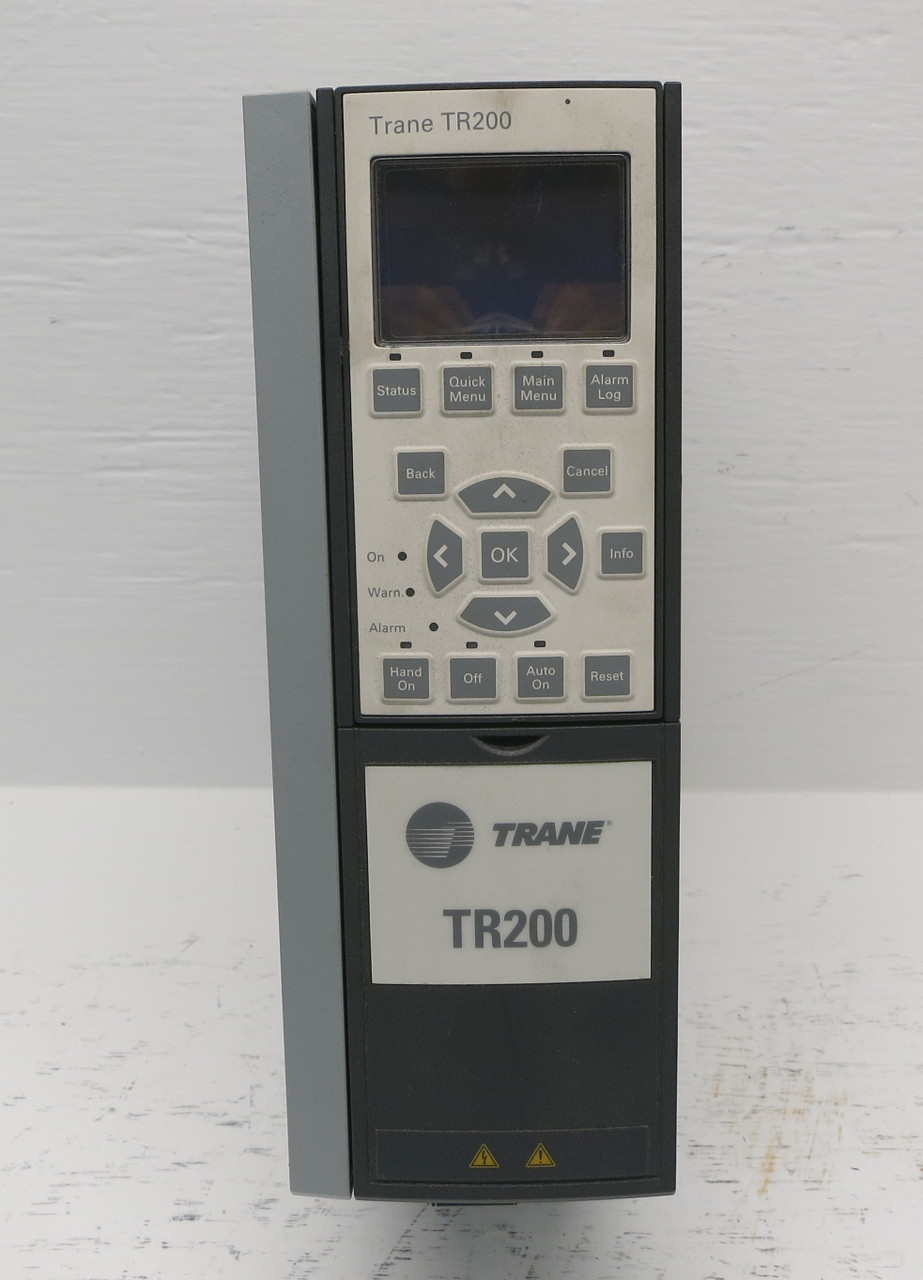 Trane TR200 131L1000 AC VS Drive 2 HP 480V 3PH VFD 480 VAC HVAC 3.4A 174Z4570 (DW7501-1)