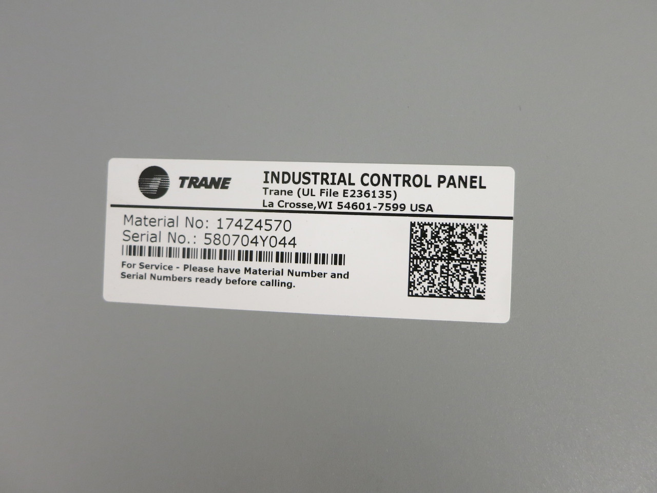 Trane TR200 131L1000 AC VS Drive 2 HP 480V 3PH VFD 480 VAC HVAC 3.4A 174Z4570 (DW7501-1)