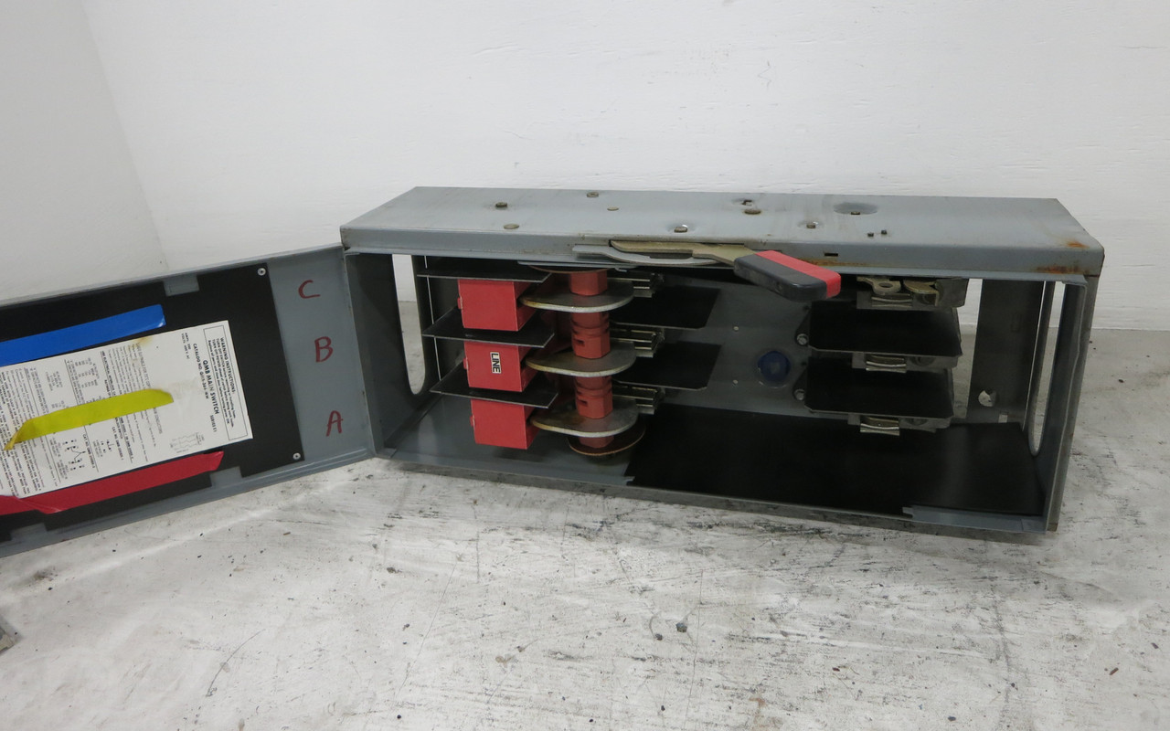 Square D QMB-364MW 200A 600V QMB Main Fusible Panelboard Switch QMB364 200 Amp (DW7504-1)