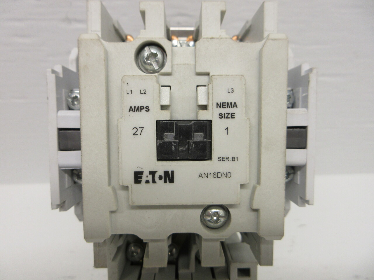 Eaton Cutler Hammer AN16DN0 Size 1 Starter 10HP 120V Coil w/ C306GN3 + Heaters (AH0720-2)