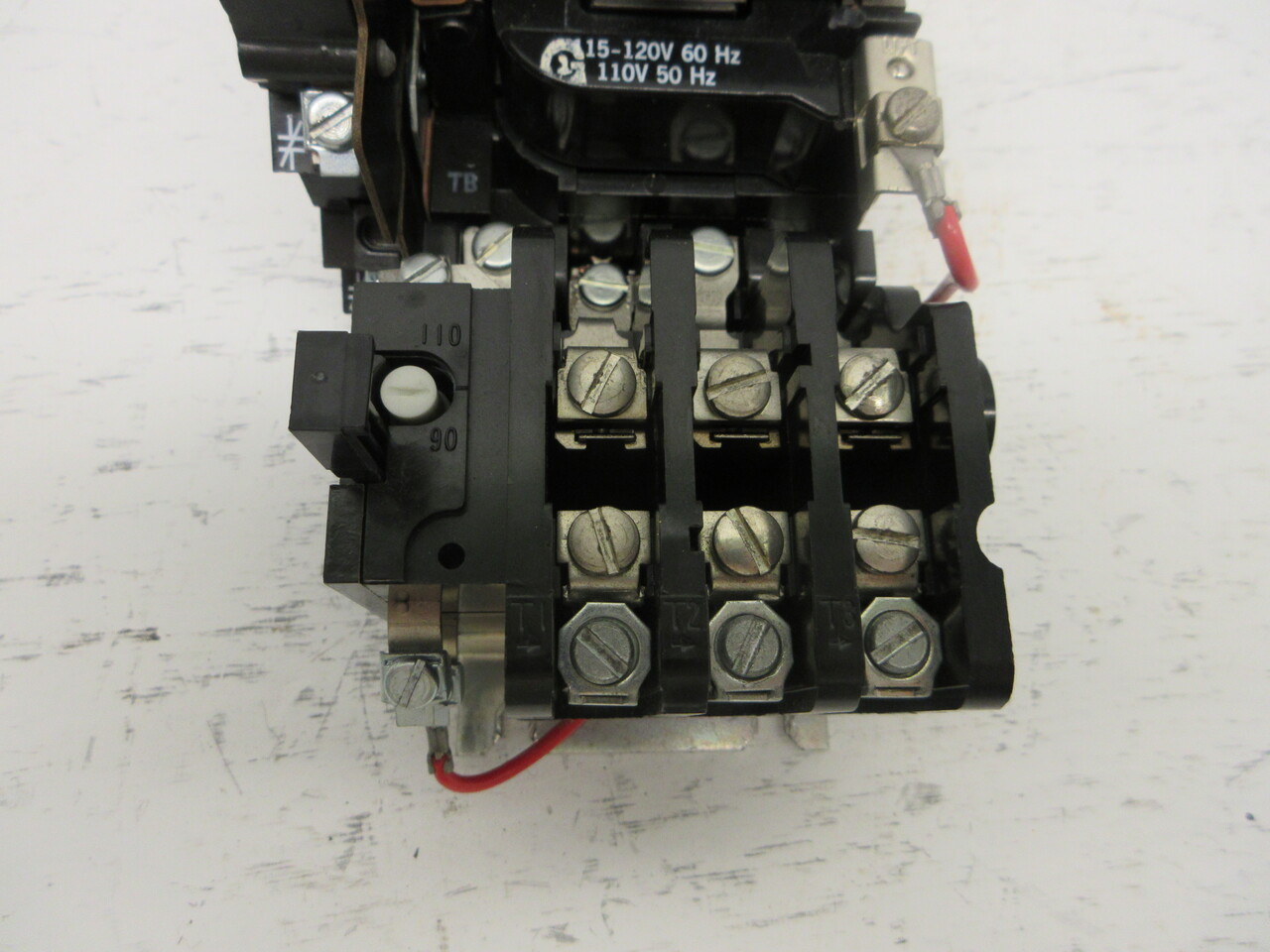 GE CR306D000FABA Size 2 Motor Starter 600VAC 45A 120V Coil 25HP CR306DOOOFABA 3P (AH0724-1)