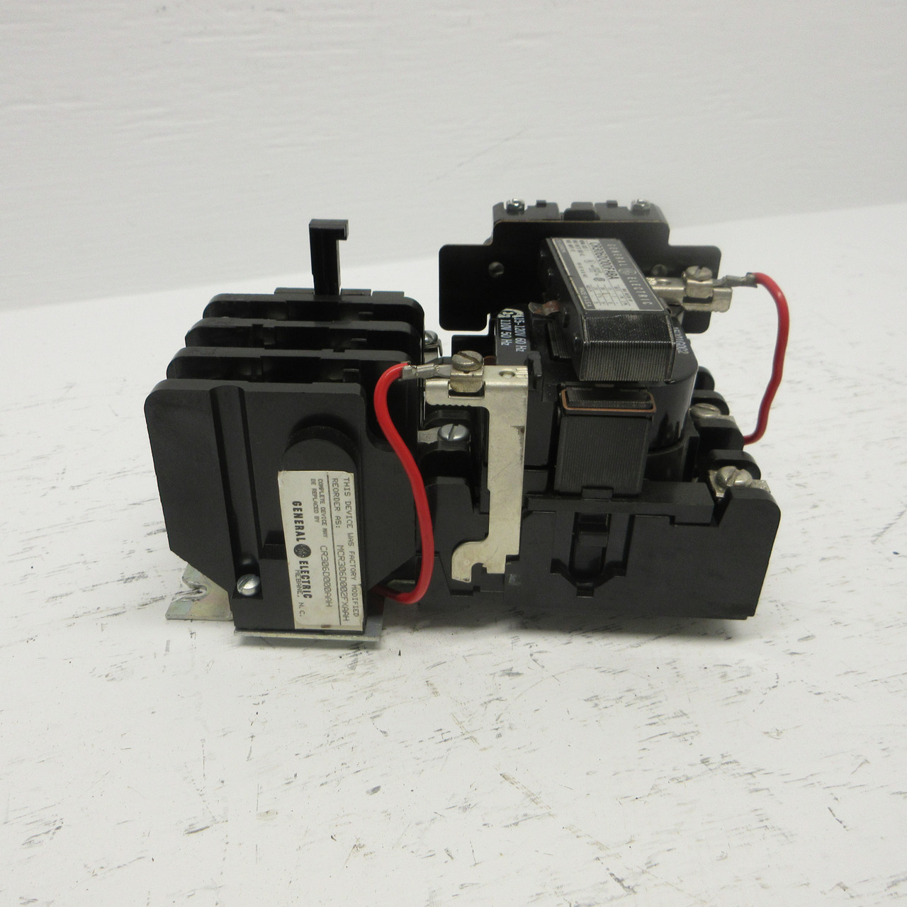 GE CR306D000FABA Size 2 Motor Starter 600VAC 45A 120V Coil 25HP CR306DOOOFABA 3P (AH0724-1)