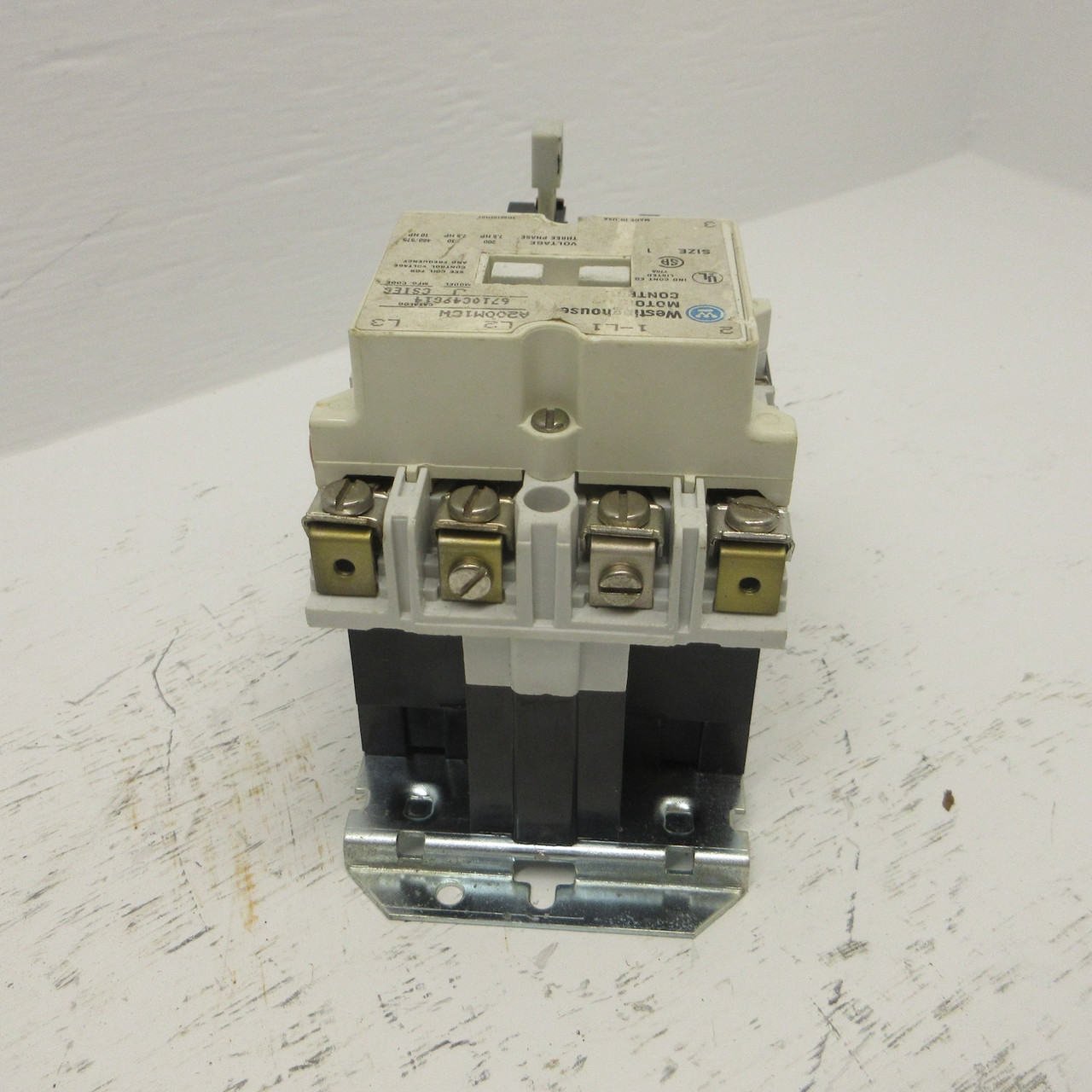 Westinghouse A200M1CW Size 1 Motor Starter 120V Coil 10HP Model J 460/575V A200 (AH0723-1)