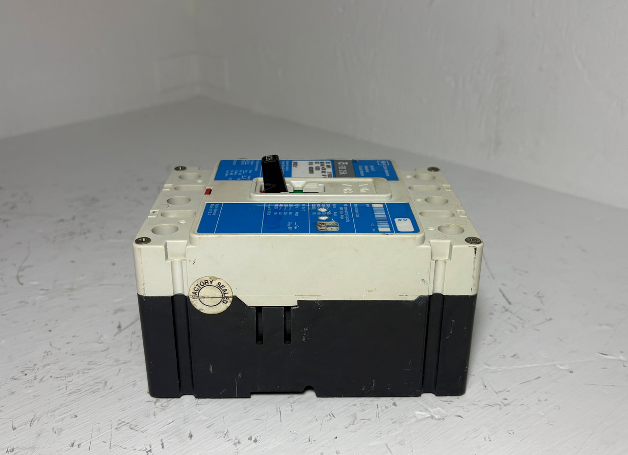 Cutler-Hammer FD3225 225A Circuit Breaker Glossy Blue 3P 600V FD3225L 225 Amp (EM5637-4)