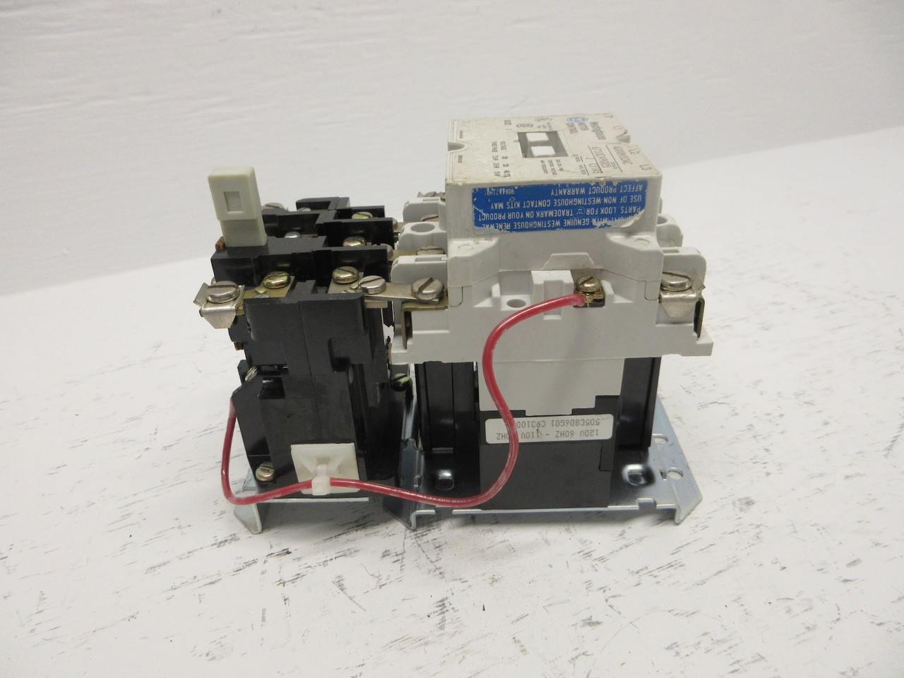 Westinghouse A200M1CAC Size 1 Motor Starter 120V Coil 10HP Model J 460/575V A200 (AH0722-1)