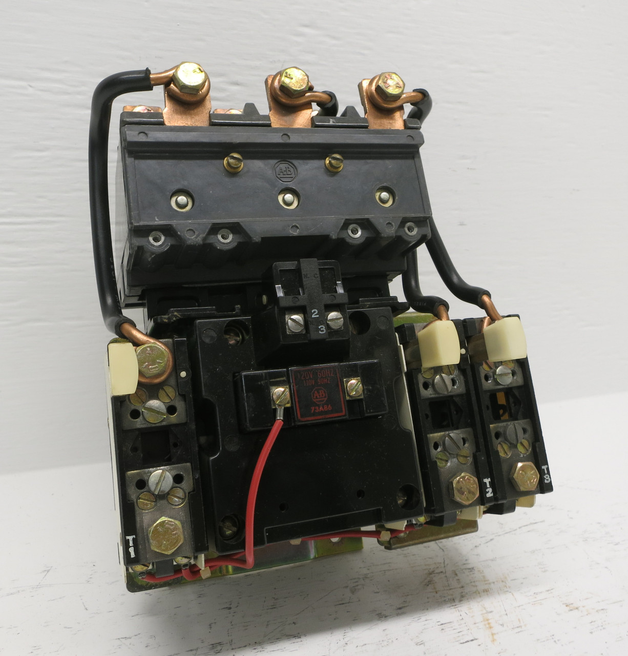Allen Bradley 709-DOD103 Size 3 Motor Starter 120V Coil 709-D0D103 3PH 3P 50HP (DW7522-1)