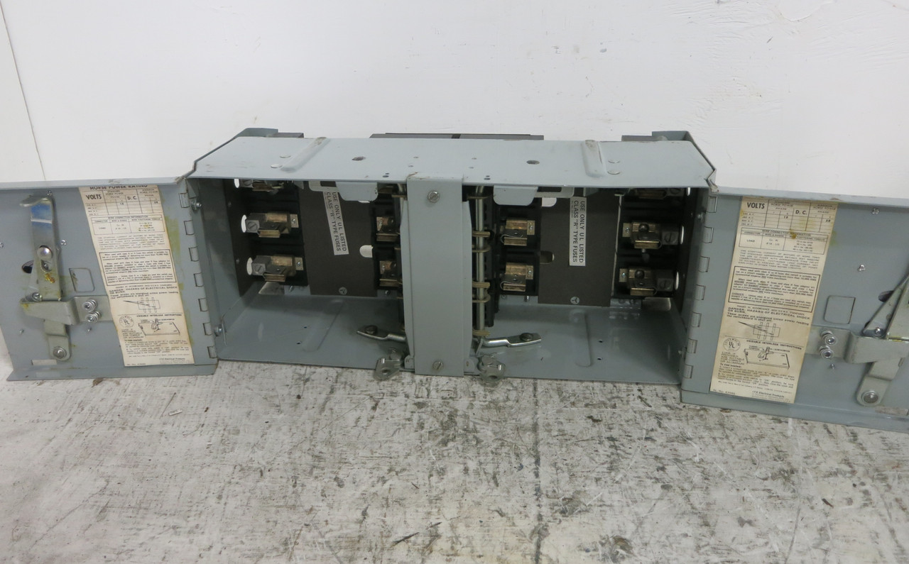 ITE V7E3233 100A 240V Fusible Vacu-Break Dual Panel Board Switch Twin 100 Amp (DW7519-2)