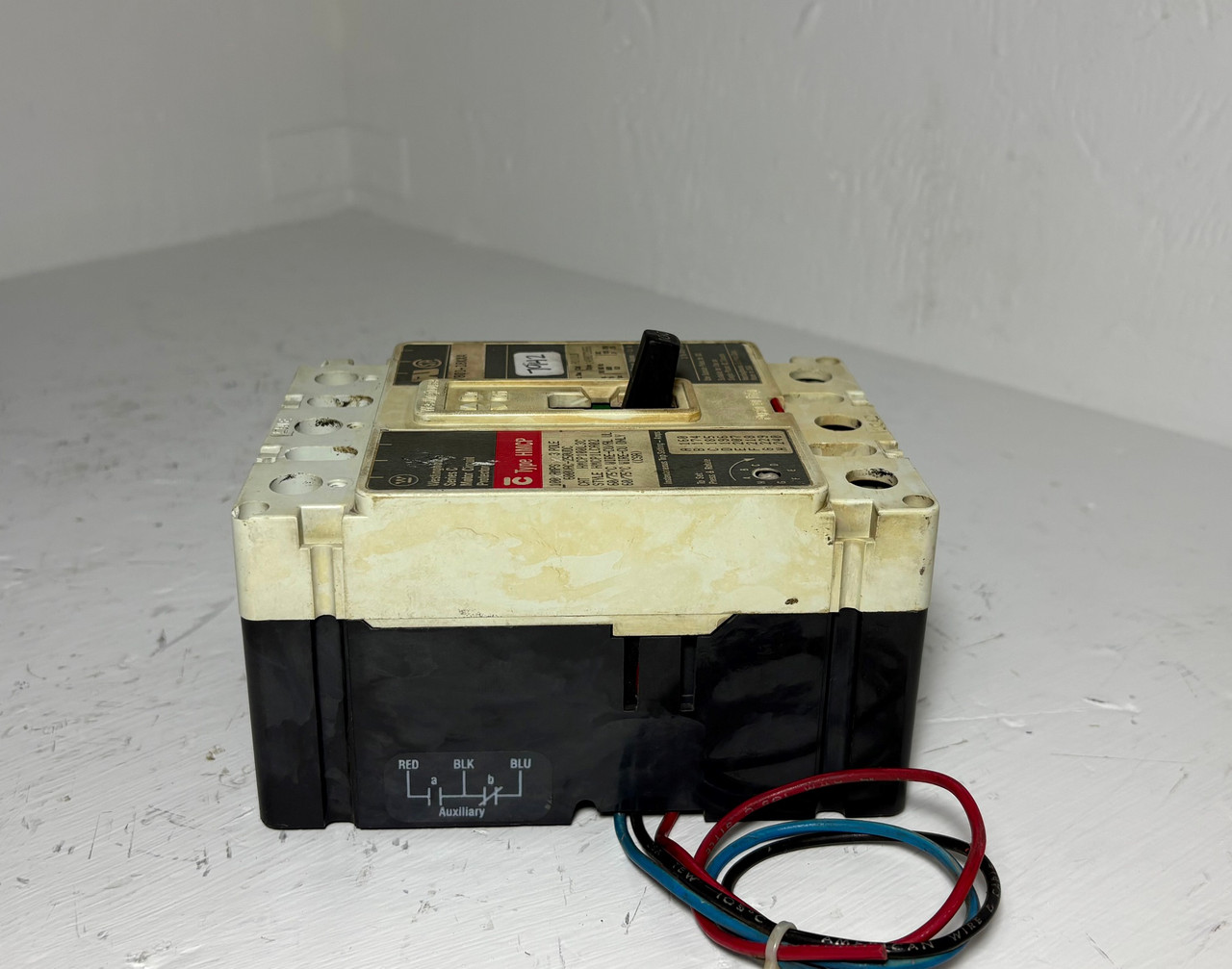 Westinghouse HMCP100L3C 100A Motor Circuit Protector Breaker w/ Aux 600V 100 Amp (EM5651-1)