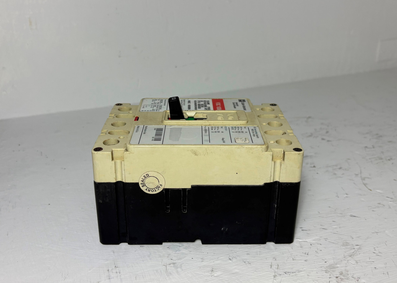 Cutler-Hammer FDC3100 100A Circuit Breaker Glossy Red FDC3100L FDC 100k 100 Amp (EM5650-1)