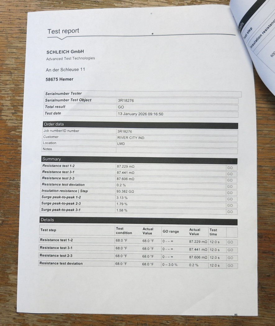 Toshiba 75 HP Explosion Proof AC Motor 460V 1760 RPM TIKK 365T TEFC (TESTED) (DW7529-1)