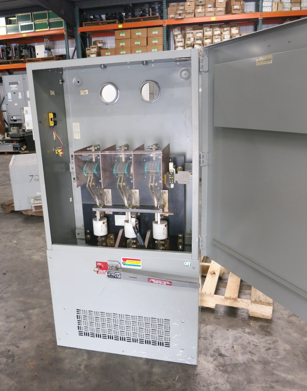 Boltswitch EVM3610-ST 2000A 600V Enclosed Contact Switch Disconnect 2000 Amp 3W (DW7541-1)