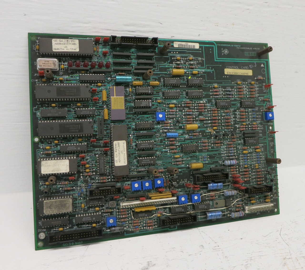 Image of GE Fanuc 531X300CCHAFM5 DC300 Control Board PCB Card DC-300 531X300CCHA-FM5