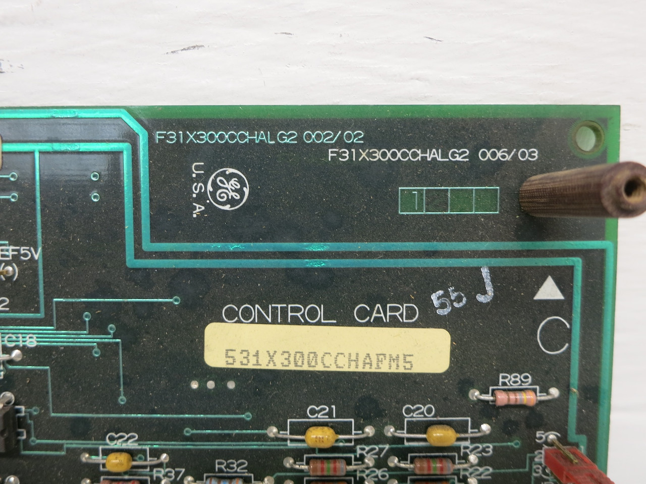 GE Fanuc 531X300CCHAFM5 DC300 Control Board PCB Card DC-300 531X300CCHA-FM5 (DW7554-2)