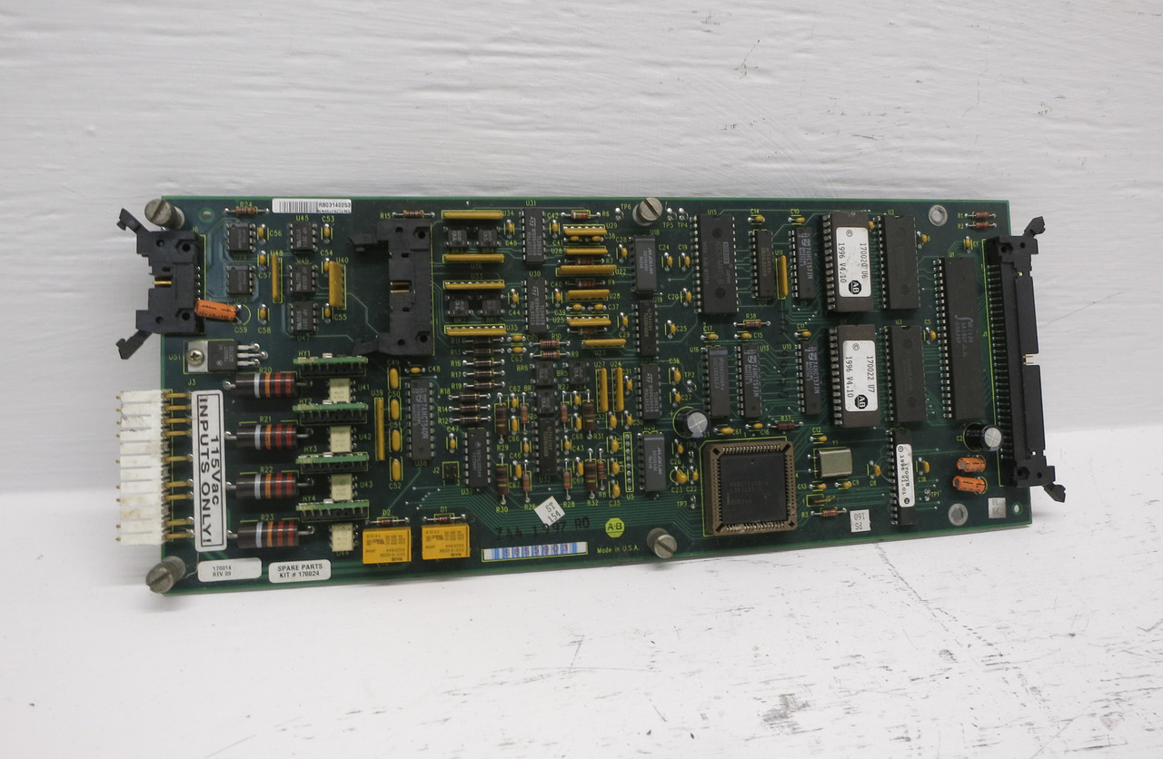 Allen Bradley 170014 09 1395 Adapter Control Board SP# 170024 VS Drive 170016-01 (DW7553-1)