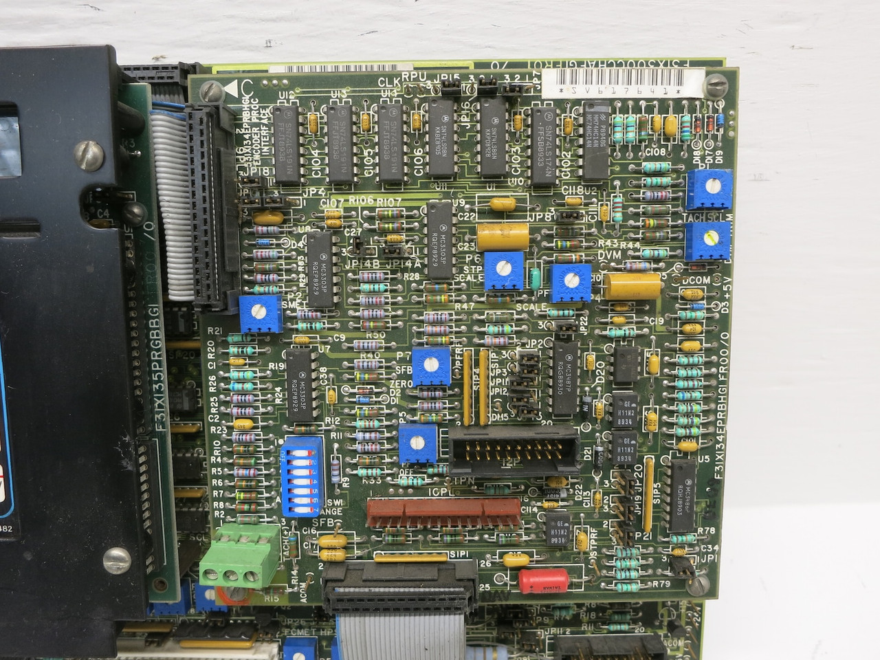 GE Fanuc 531X300CCHABM5 Control Board w/ Encoder + Keypad 531X134EPRBHG1 DC300 (DW7552-1)