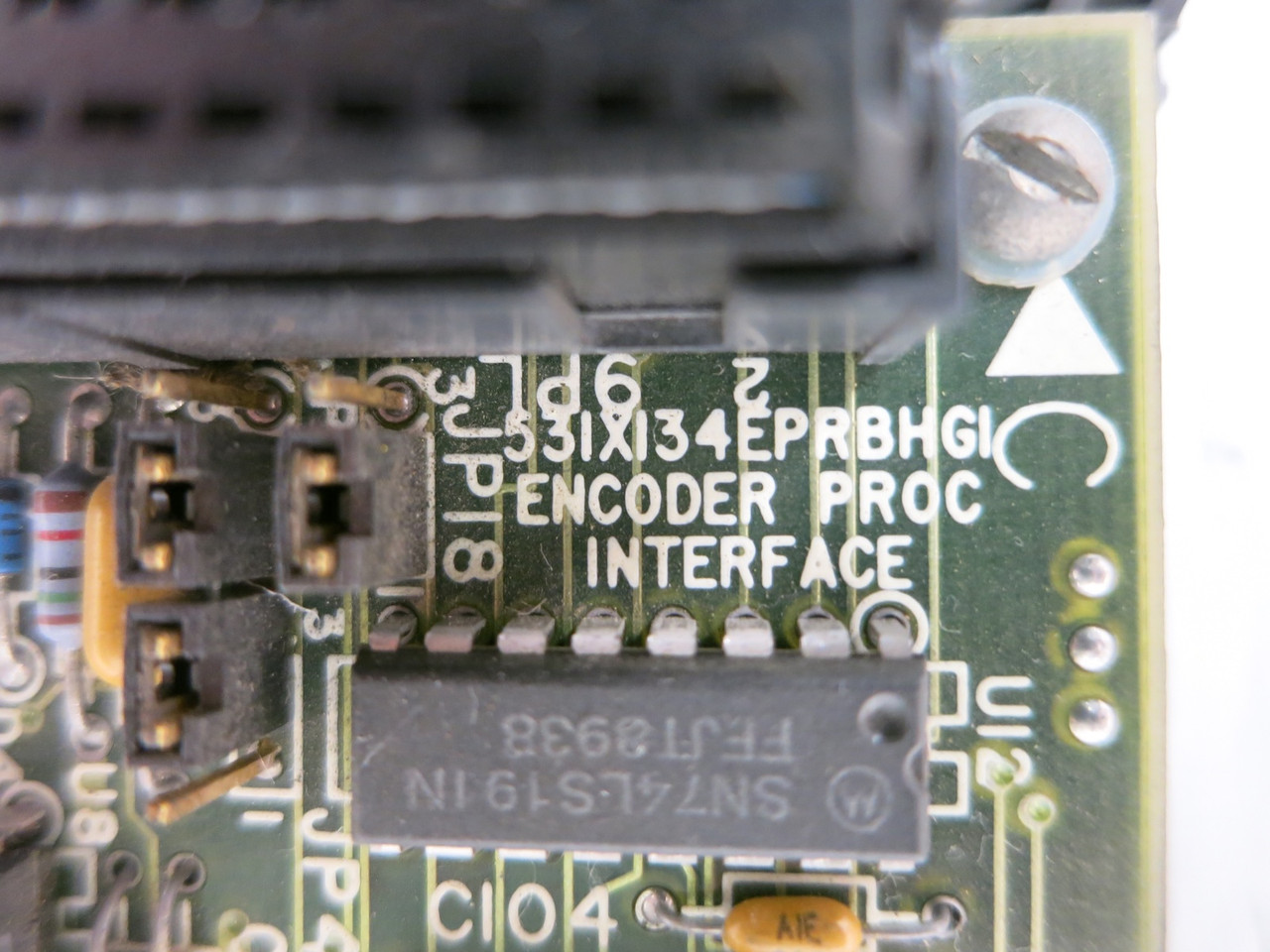 GE Fanuc 531X300CCHABM5 Control Board w/ Encoder + Keypad 531X134EPRBHG1 DC300 (DW7552-1)