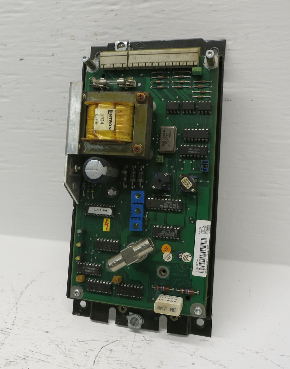 ASEA 2668 500-8 DSTC 452 5751017-A FSK Modem Coaxial Control I/O DSTC452 PLC ABB (DW7550-1)