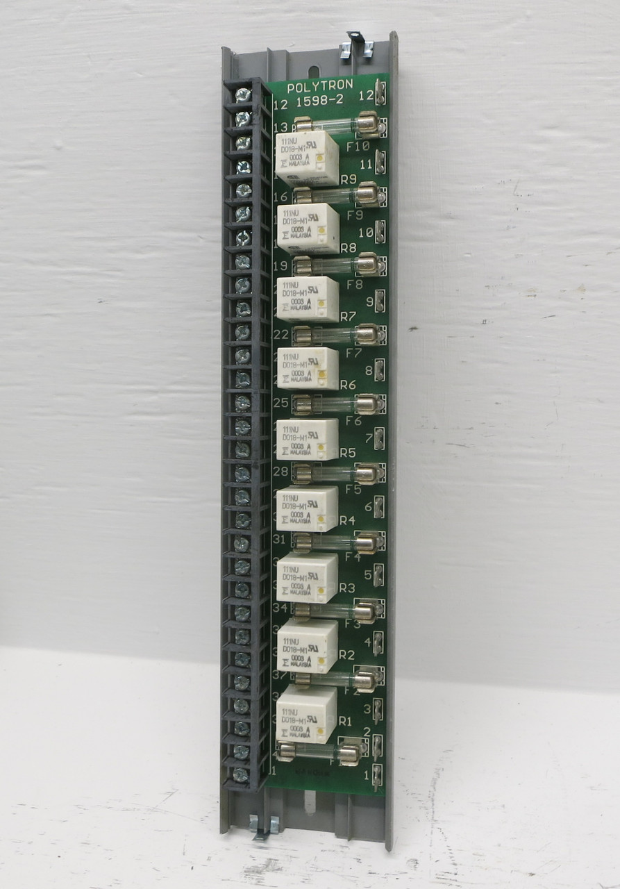 Image of Polytron 1598-2 Relay Terminal Control Board Module PCB 15982