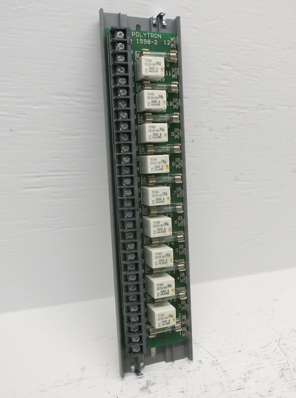 Polytron 1598-2 Relay Terminal Control Board Module PCB 15982 (DW7551-1)