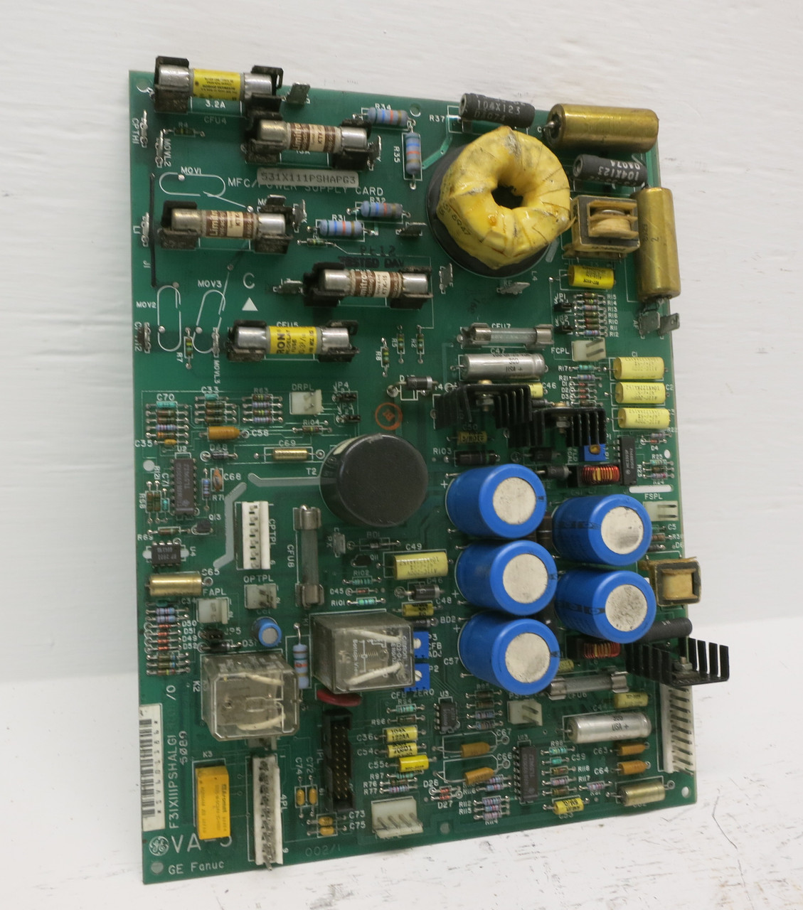 Image of GE Fanuc 531X111PSHAPG3 VA-5 MFC Power Supply Board PCB Board DC300 Drive VA5