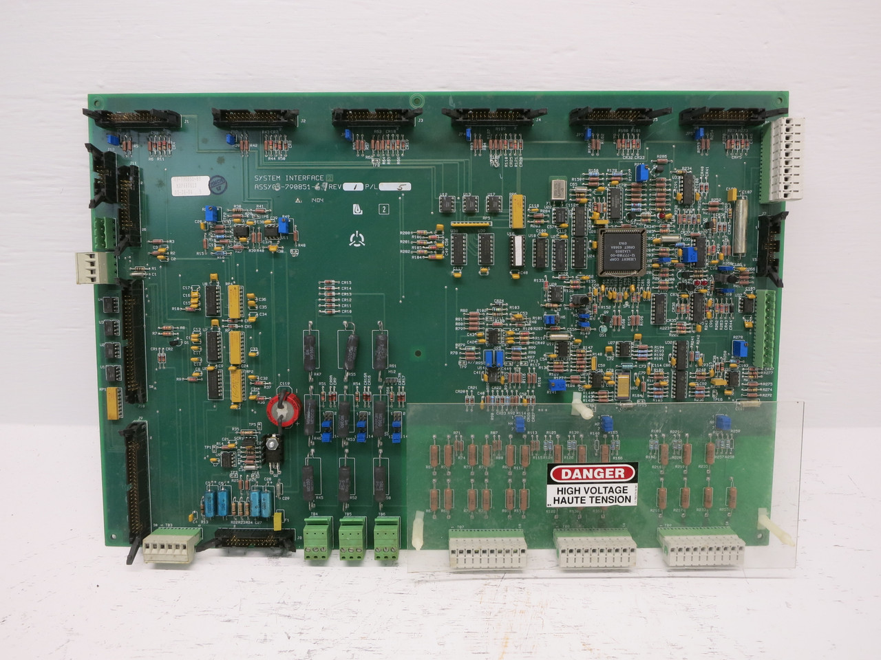 Liebert Emerson 03-790851-69 Rev 1 P/L 5 System Interface Control Board PCB Card (DW7563-1)