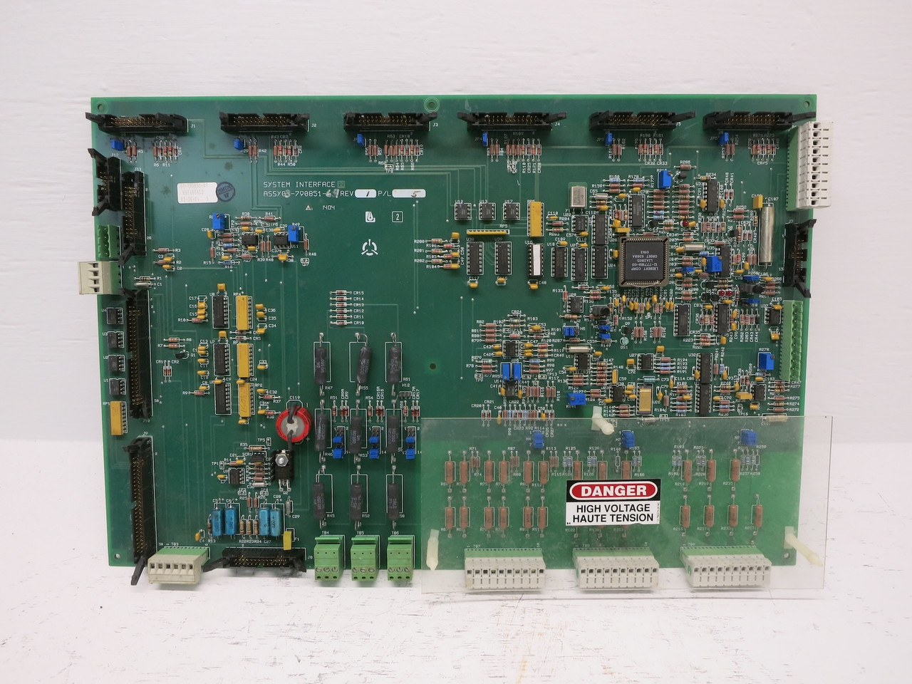 Liebert Emerson 03-790851-69 Rev 1 P/L 5 System Interface Control Board PCB Card (DW7563-1)