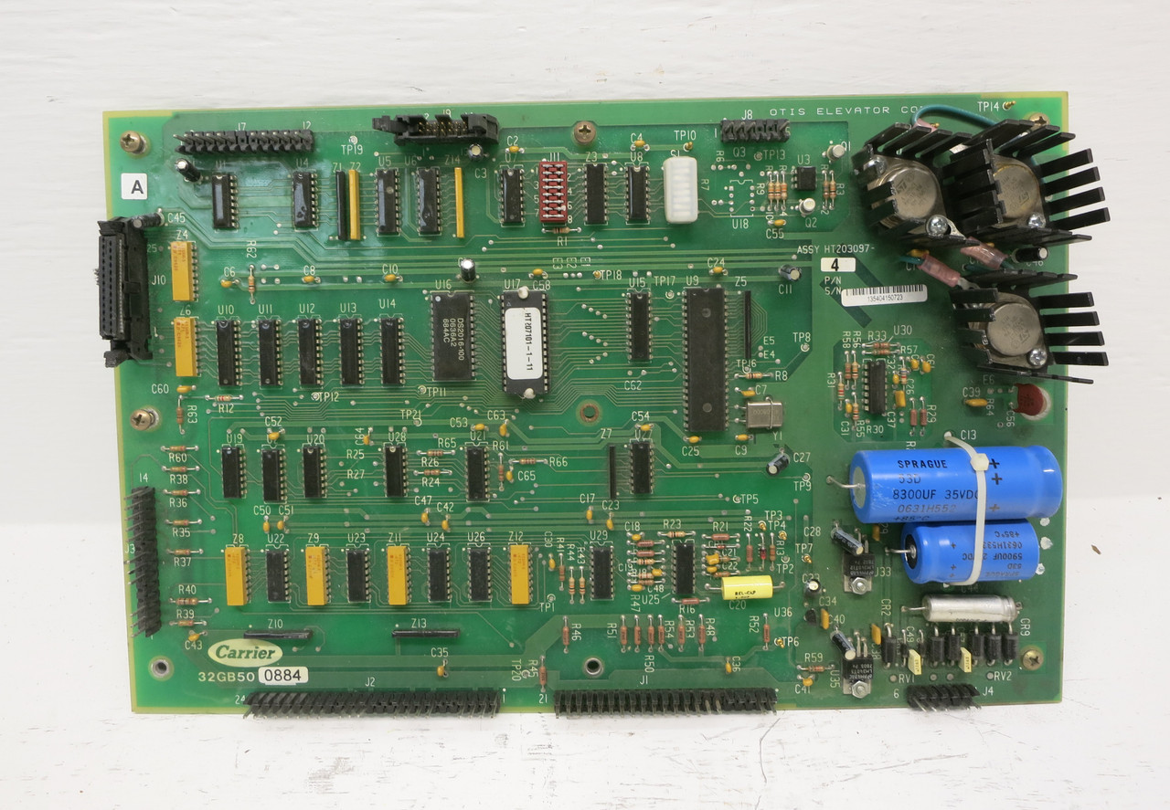 Carrier 32GB500884 Otis Elevator HT203097 Control Board PCB Card Processor (DW7562-1)