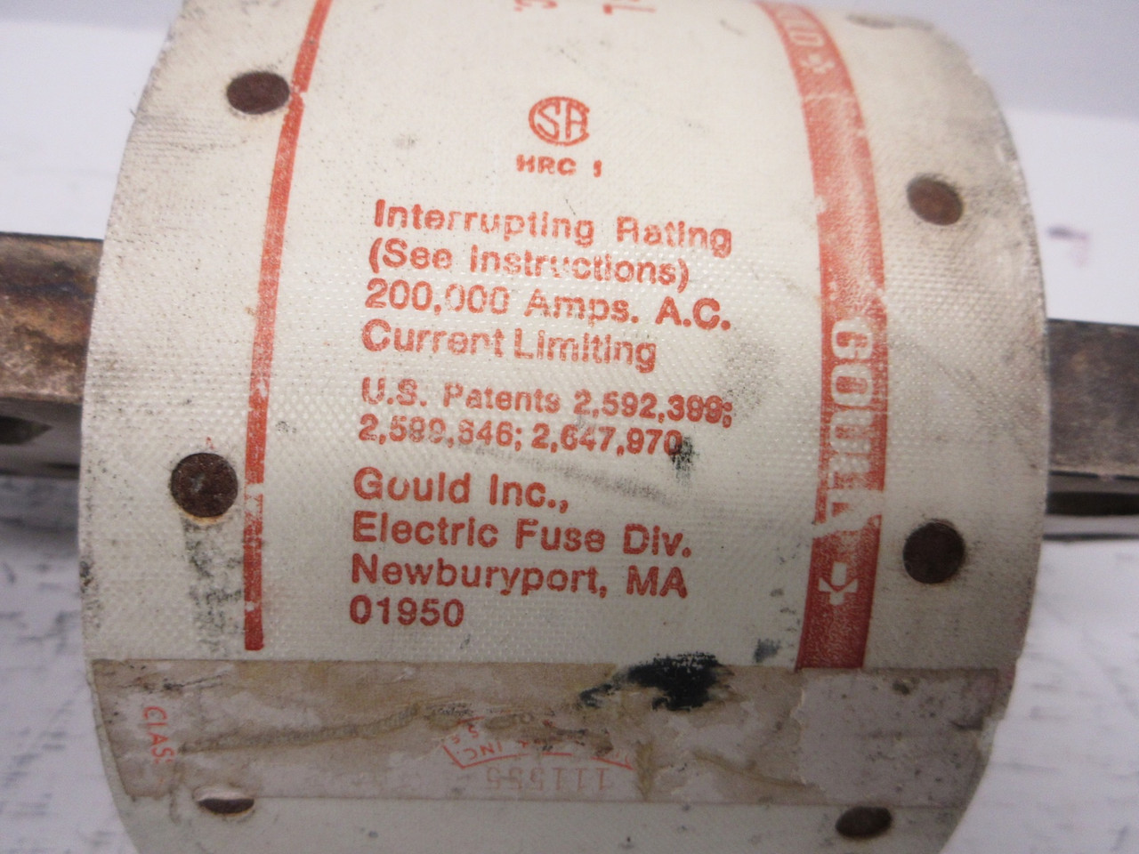 Gould Shawmut Amp-Trap A4BY4000 Form 480 4000 Amp Current Limiting Fuse 600VAC (AH0736-6)